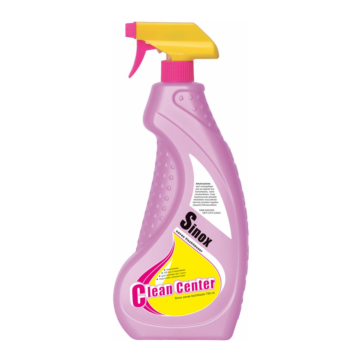 Sinox speciális vízkőoldó 750 ml