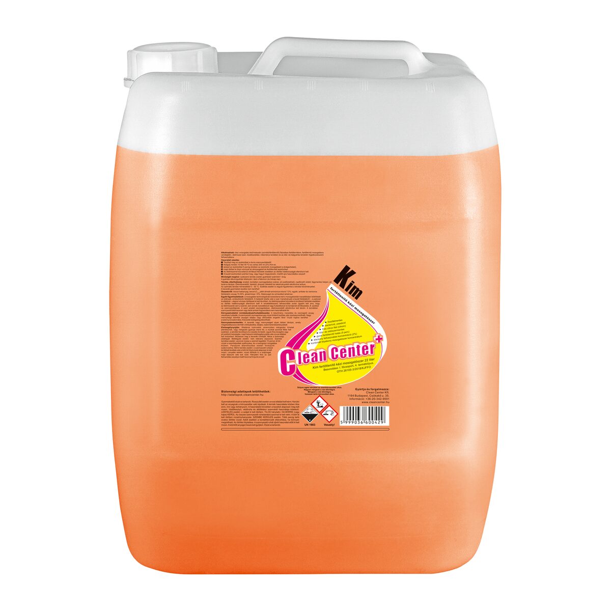 Kim fertőtlenítő kézi mosogatószer 22 liter